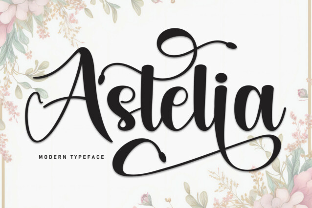 Astelia Script Font