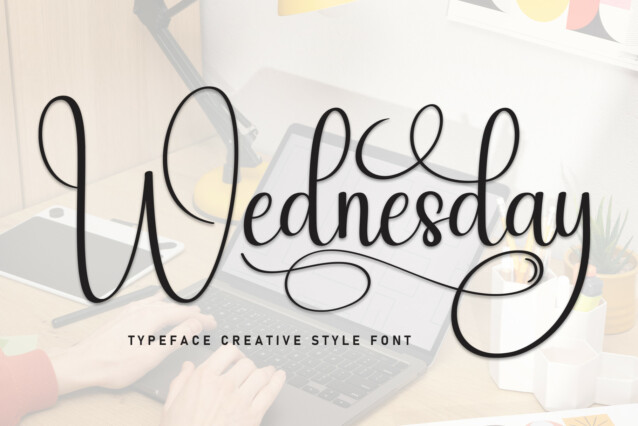 Fancy Script For Wednesday Wednesday Script Font - Befonts