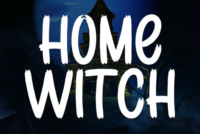Home Witch Brush Font