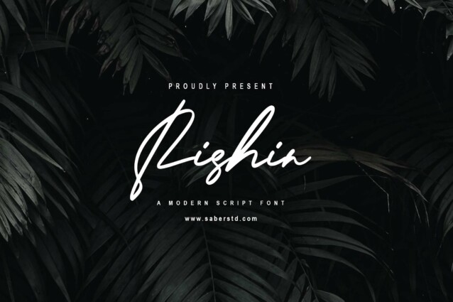 Font Ashwin Rjk Rishin Font - Befonts