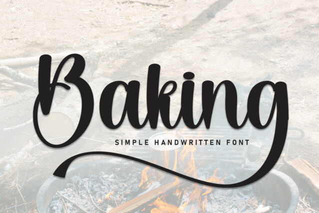 Baking Script Font - Download Free Font