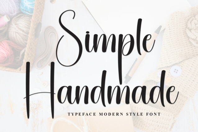 Simple Handmade Script Font - Download Free Font