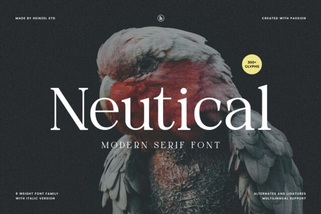 Neutical Font preview image 1