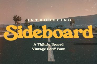 Sideboard Font