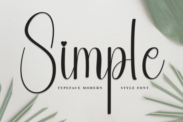 Simple Script Font - Download Free Font