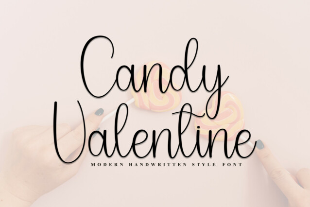 Candy Valentine Script Font - Befonts