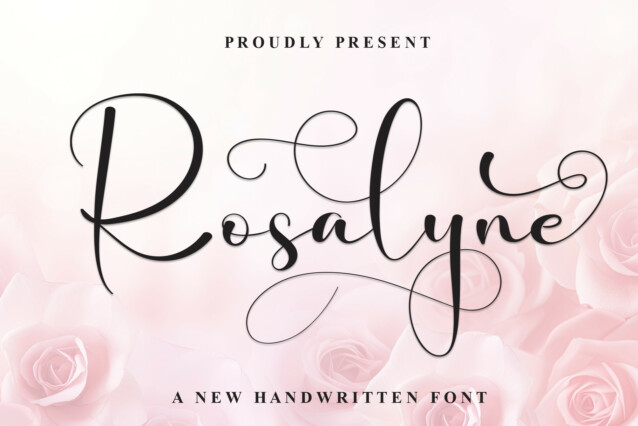 Rosalyne Calligraphy Font - Befonts