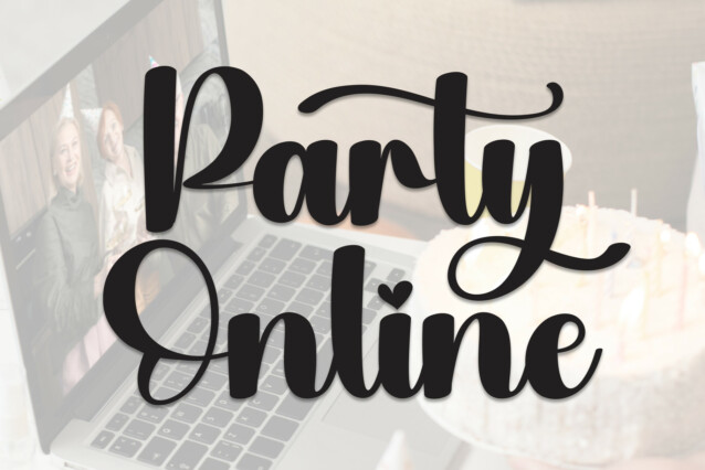 Party Online Script Font - Befonts