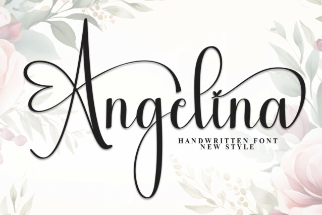 Angelina Script Font - Befonts