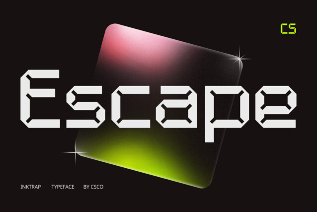 CS Escape Font - Download Free Font