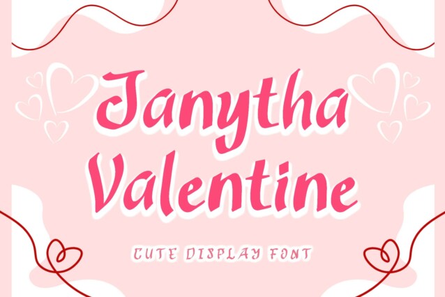 Janytha Valentine Font Download Free Font