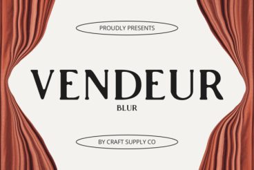 Vendeur Blur Font