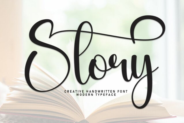 Story Calligraphy Font