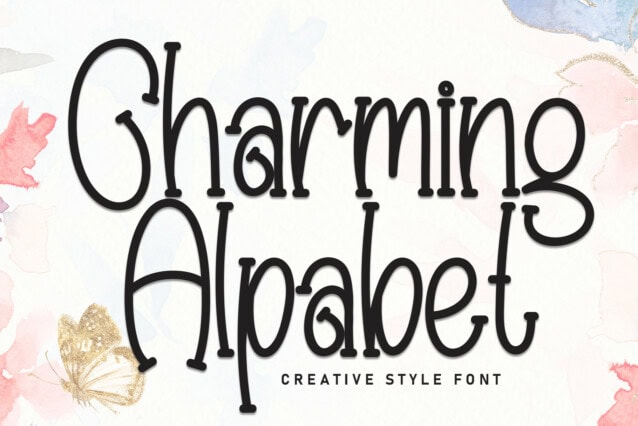 Charming Alpabet Font - Befonts