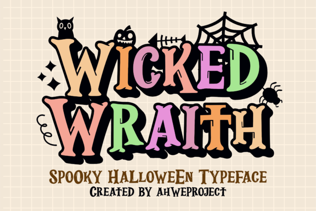 Wraith Text Wicked Wraith Font - Befonts