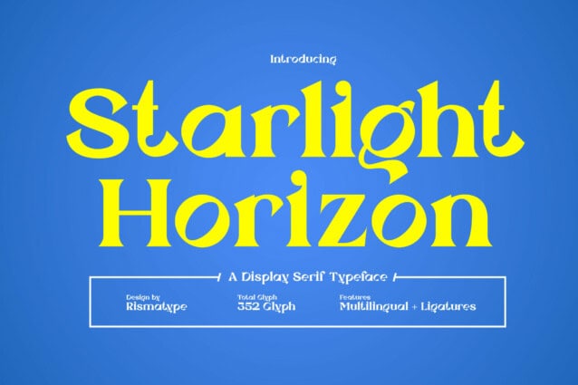 Starlight Horizon Font - Befonts
