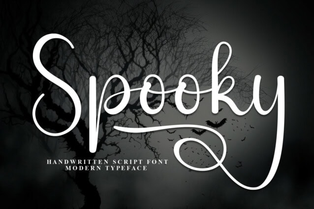 Spooky Script Font Spooky Script Font - Befonts