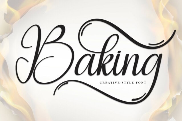 Baking Script Font - Download Free Font