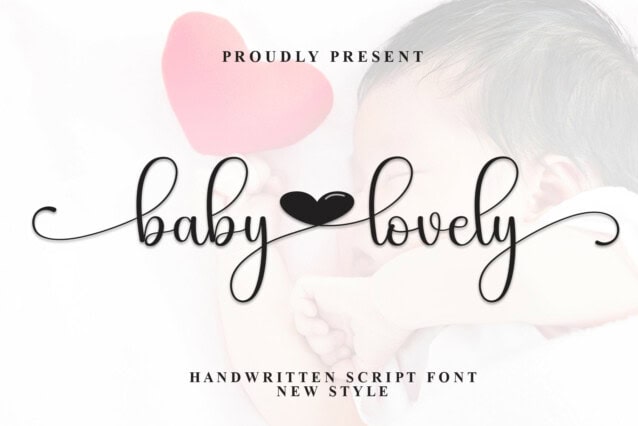 Baby Lovely Script Font - Befonts