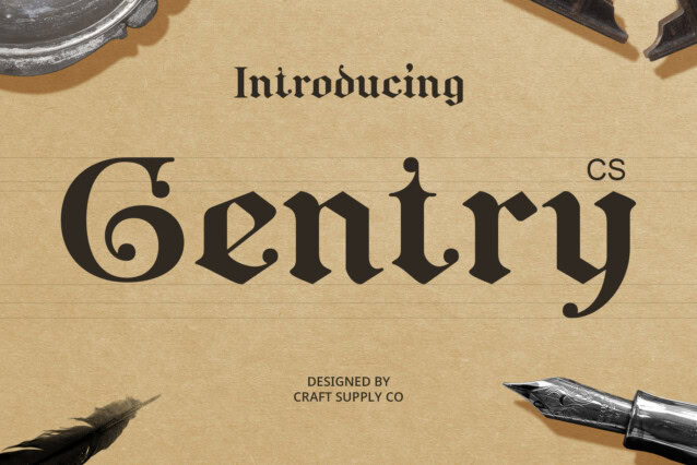 CS Gentry Font - Befonts