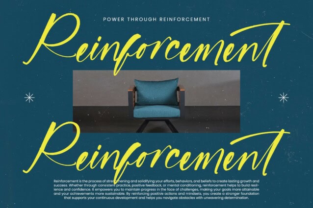 Mentally Positives Font preview image 3