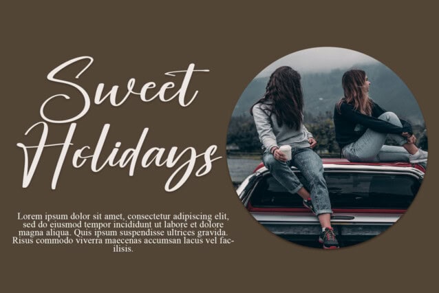 Stay Humbling Script Font preview image 2