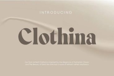 Clothina Font