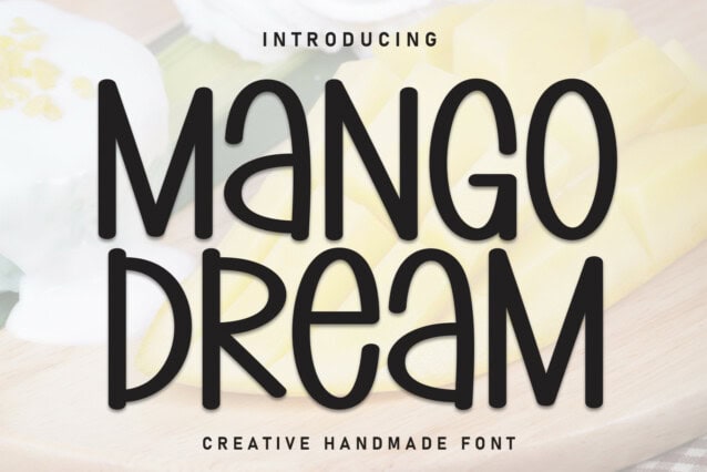 Mango Dream Display Font