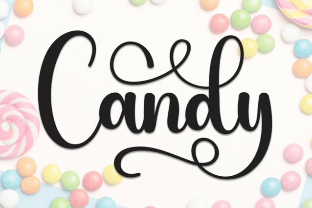Candy Script Font - Download Free Font