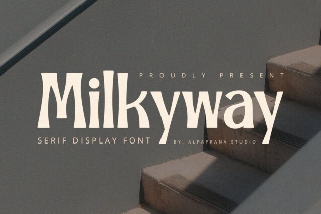 Milkyway Typeface