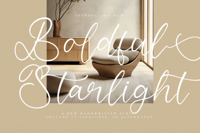 Boldful Starlight Script Font - Befonts