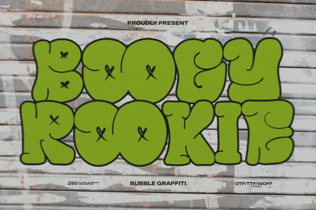 Boogy Rookie Font - Befonts