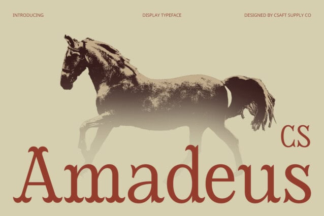 CS Amadeus Font