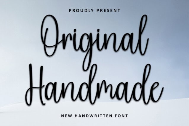 Original Handmade Script Font - Download Free Font