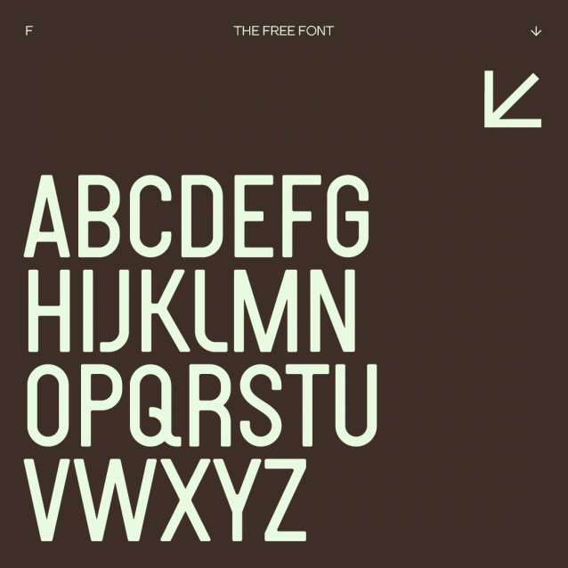 THE FREE FONT preview image 2