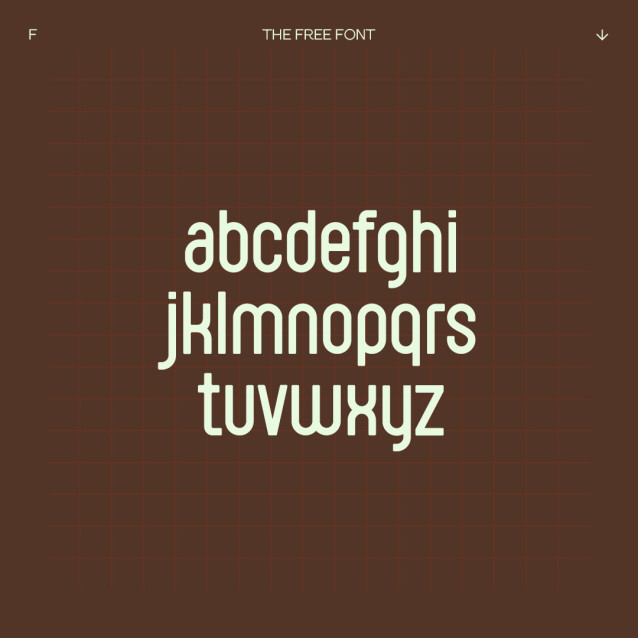 THE FREE FONT preview image 3