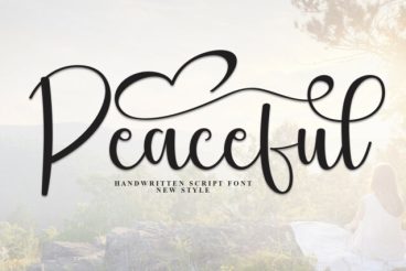 Peaceful Script Font