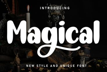 Magical Brush Font
