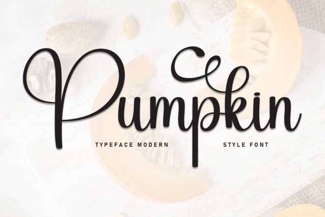 Pumpkin Script Font - Befonts