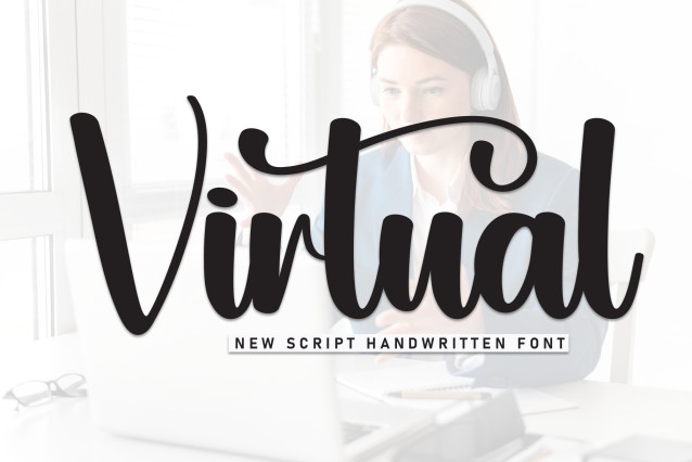 Virtual Script Font - Befonts