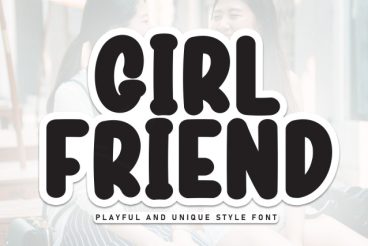 Girl Friend Display Font
