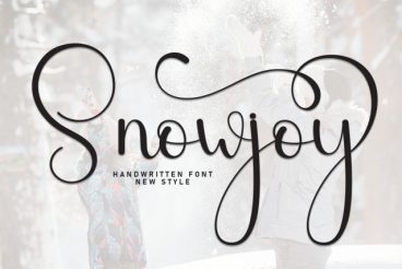 Snowjoy Calligraphy Font