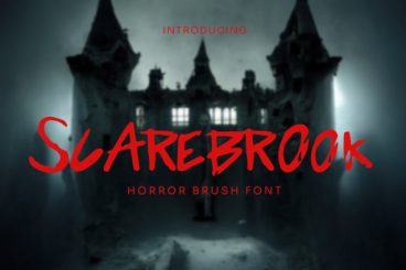 Scarebrook Brush Font