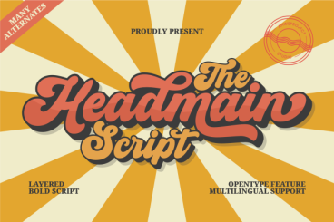 Headmain Font