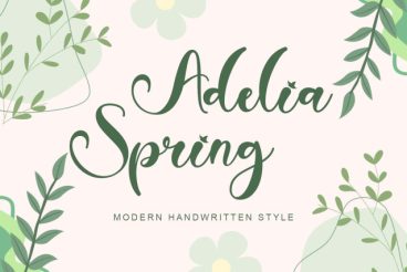 Adelia Spring Script Font