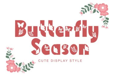 Butterfly Season Font
