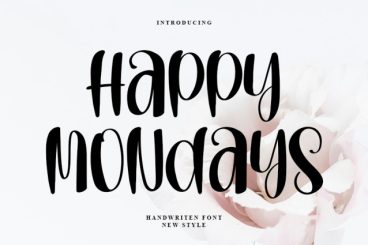 Happy Mondays Display Font