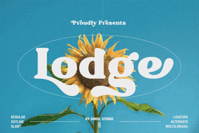 Lodge Lettering Lodge Font - Befonts