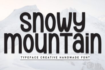 Snowy Mountain Font