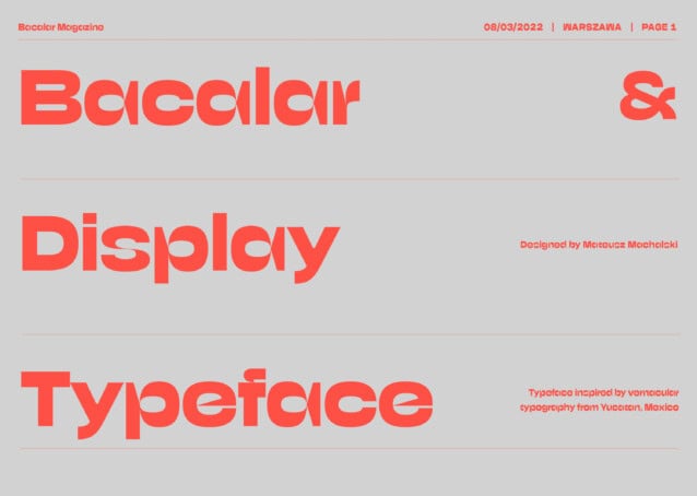 Bacalar Font Family - Befonts